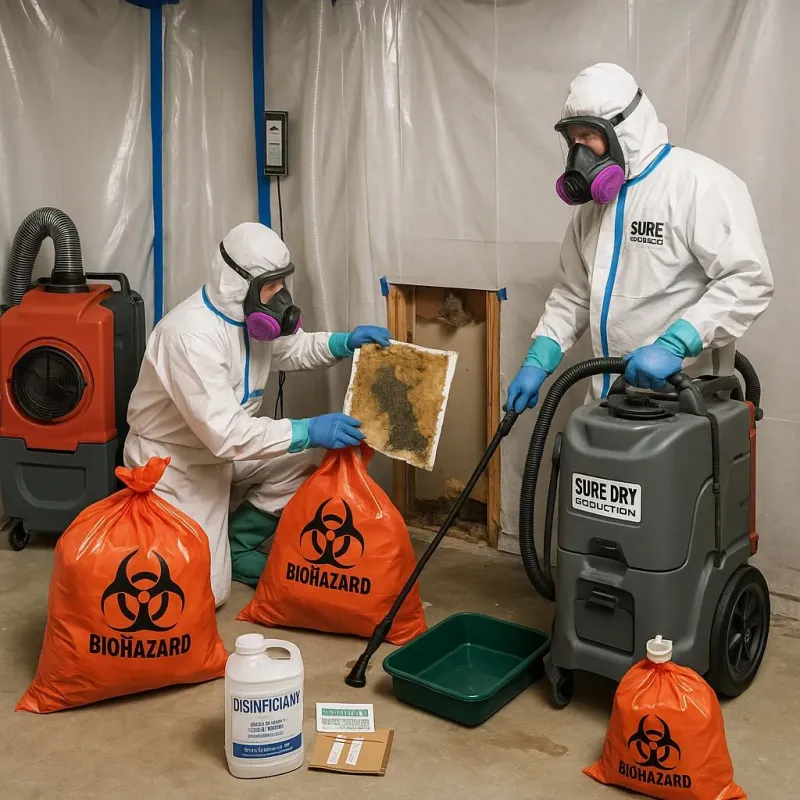 Contaminated Water Handling Protocols process in Carter Lake, IA